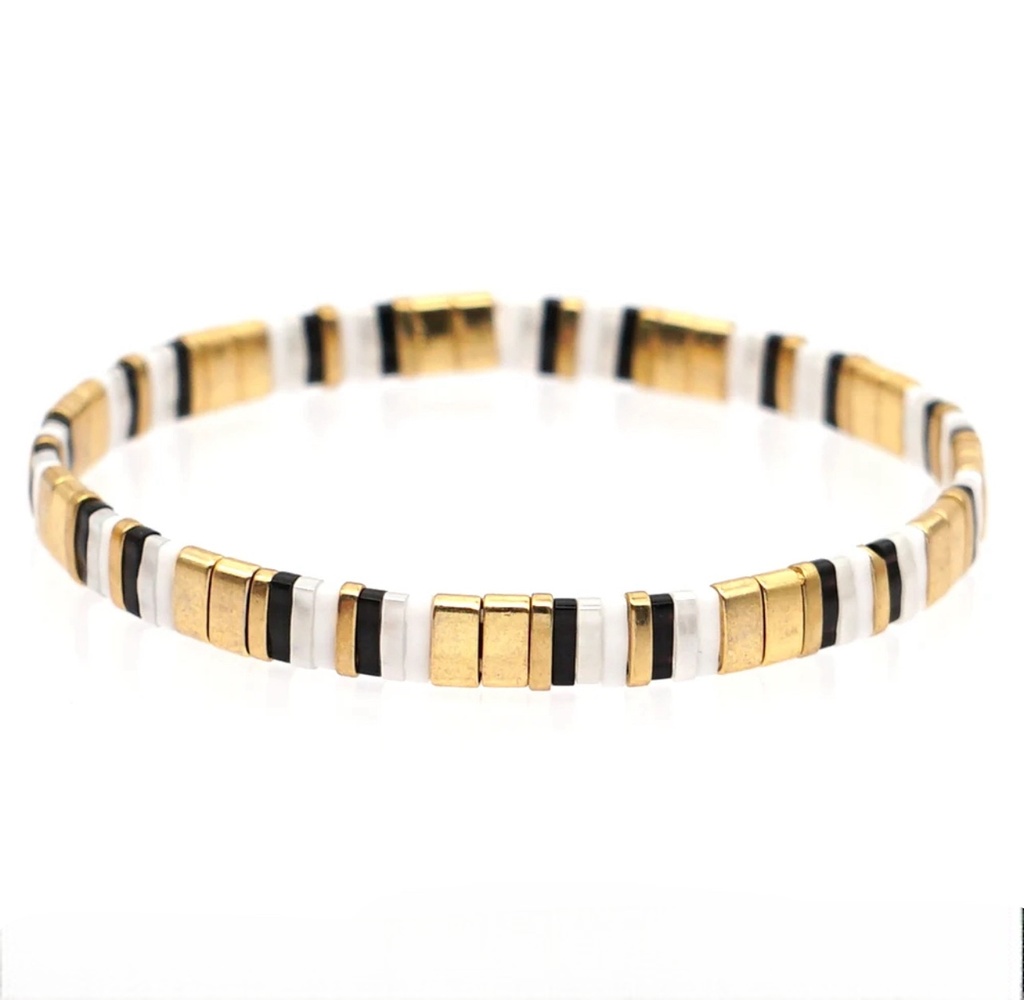 Pulseras Cristales Esmaltados 