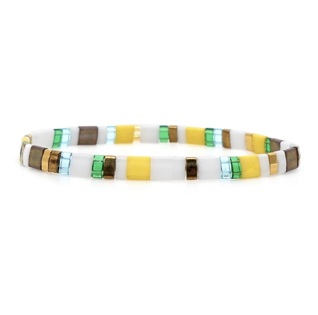 Pulseras Cristales Esmaltados 