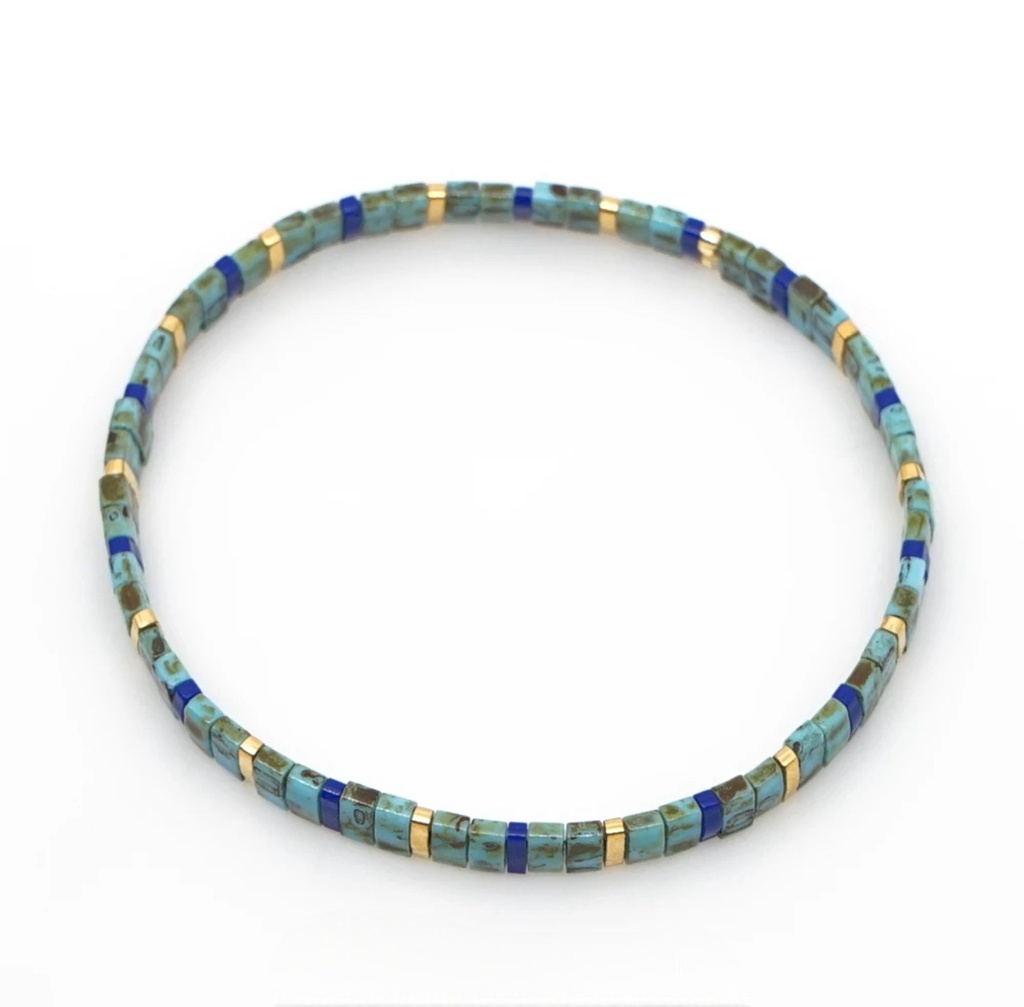 Pulseras Cristales Esmaltados 