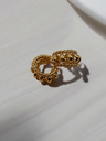 CHOKER PELOTITAS DORADAS