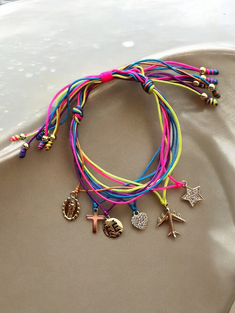 Pulsera Estrella y Perlas 