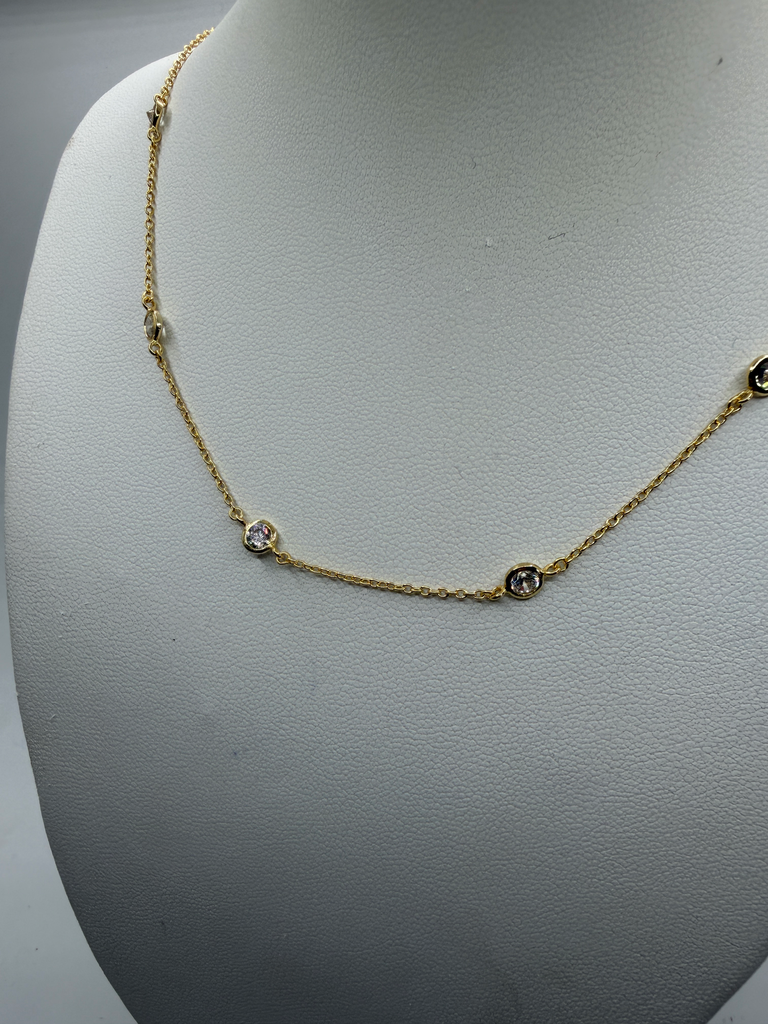 Choker Dijes Zirconia 