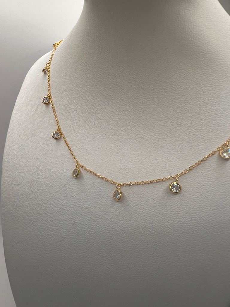 Choker Dijes Zirconia 