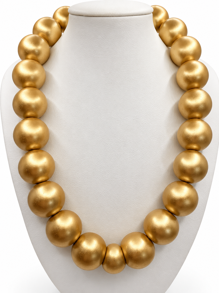 Cadena Esferas XL Dorado 