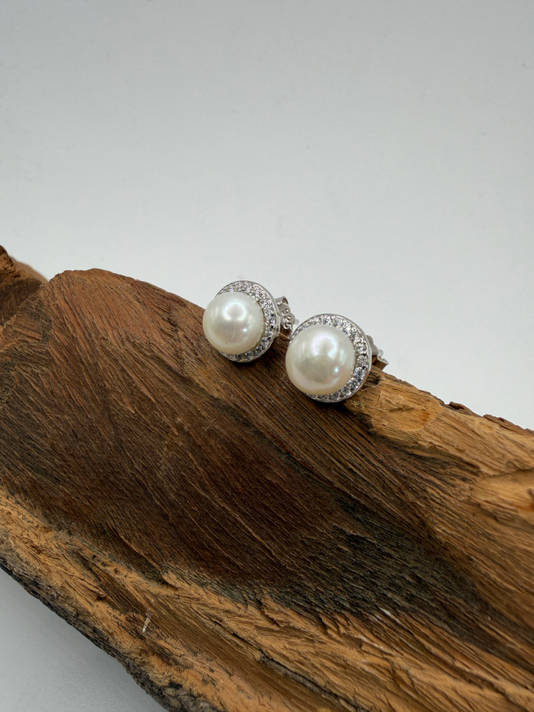 Aros Princesa Plateado 