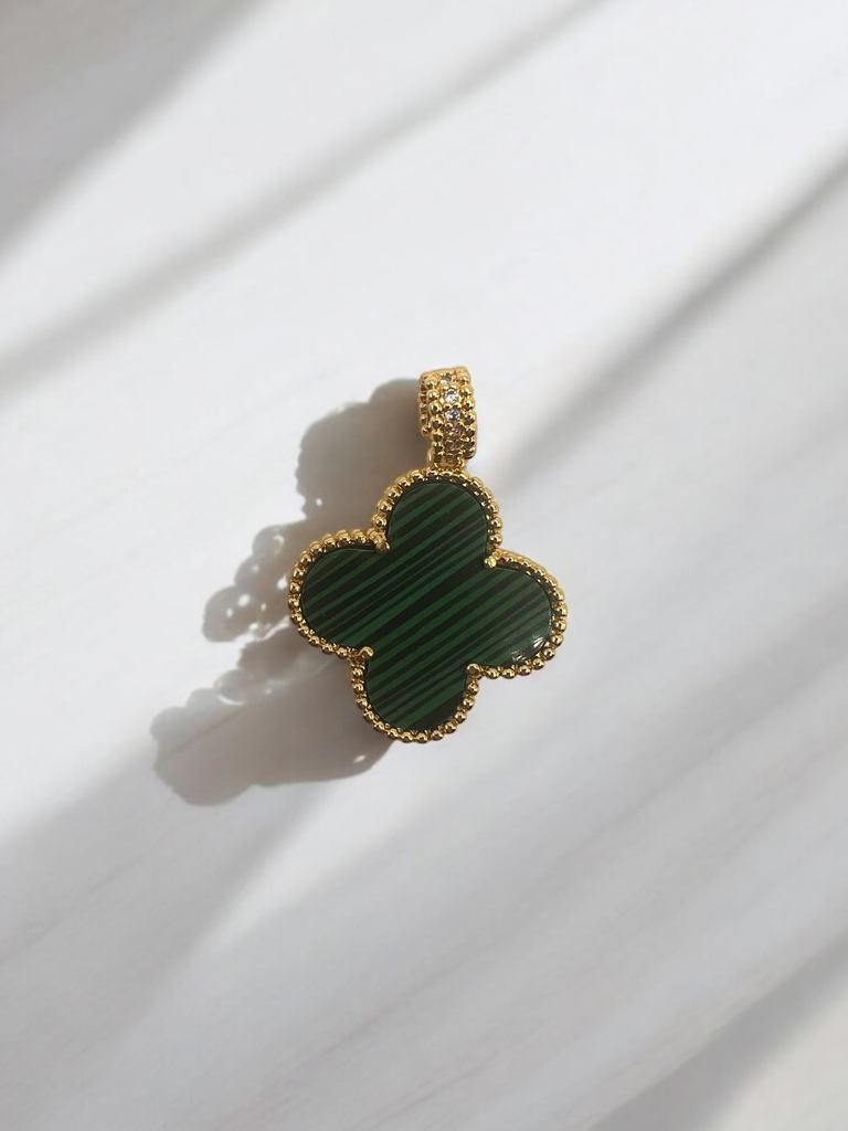 Dije Trebol Verde 