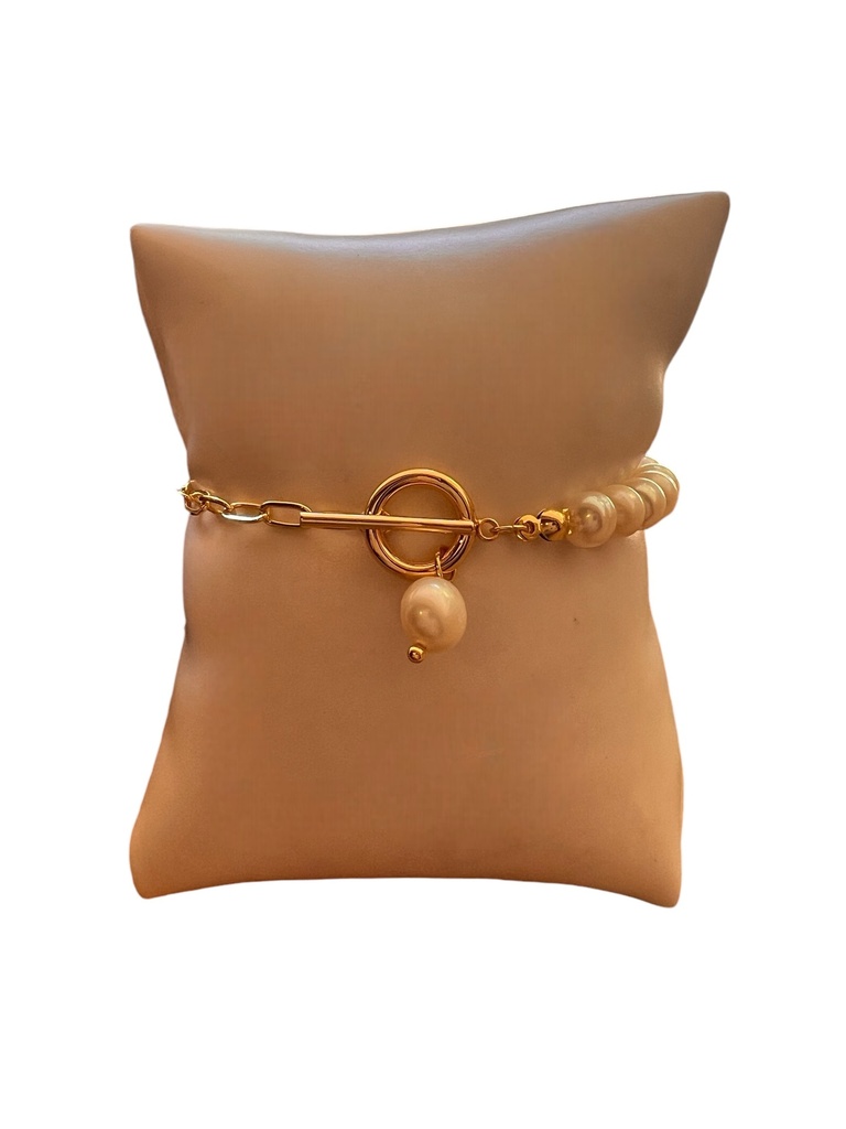 Pulsera Perla Agua Dulce Dijes 