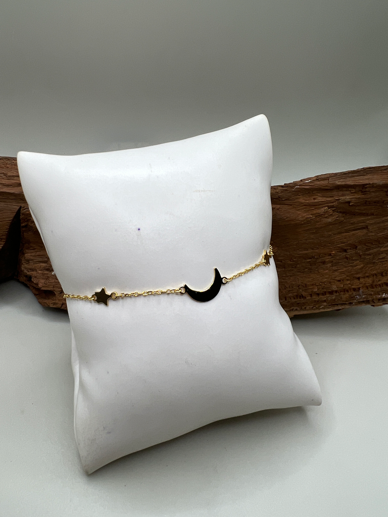 Pulsera Luna y Estrella 