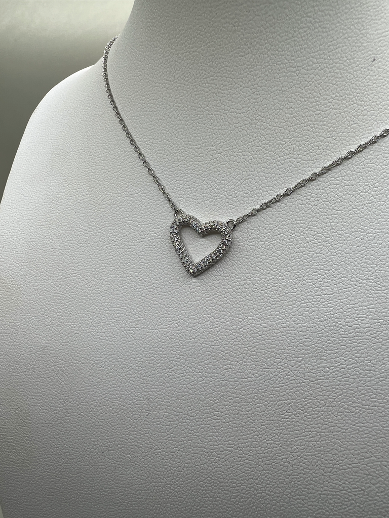 Cadena Corazón Silueta