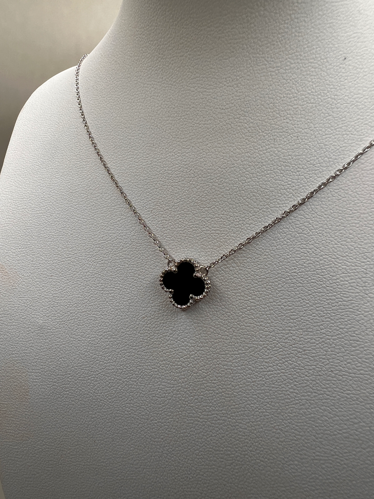 Cadena Trébol Negro 
