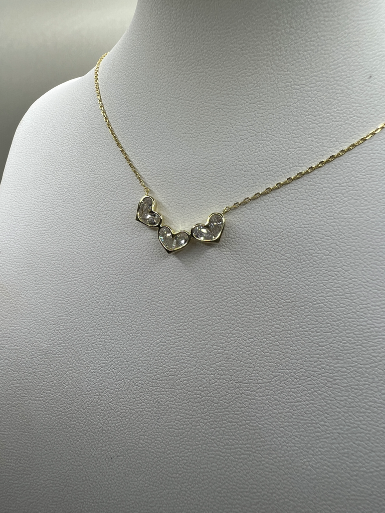 Cadena Tres Corazones 