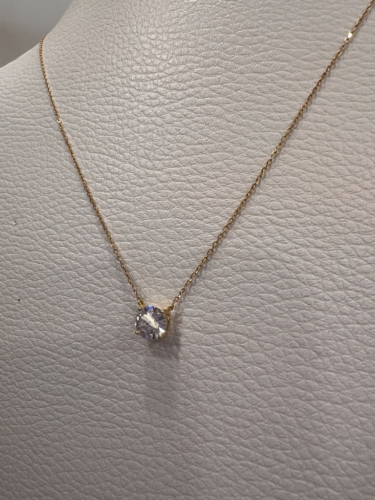 Cadena Dije Zirconia