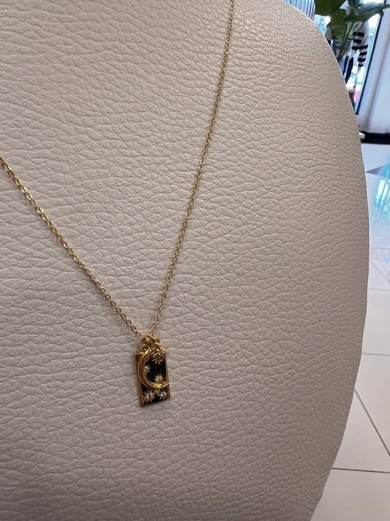 Cadena en Plata dijes Tarot