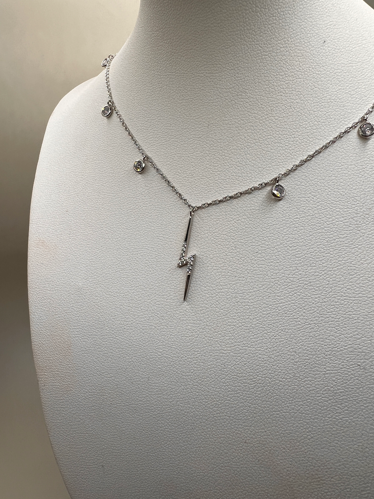 Choker Rayo y Zirconias