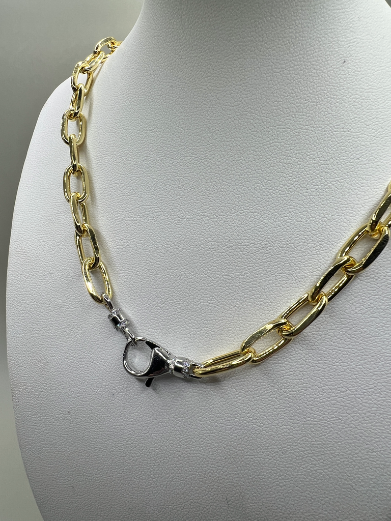 Gruesa Gancho Silver 