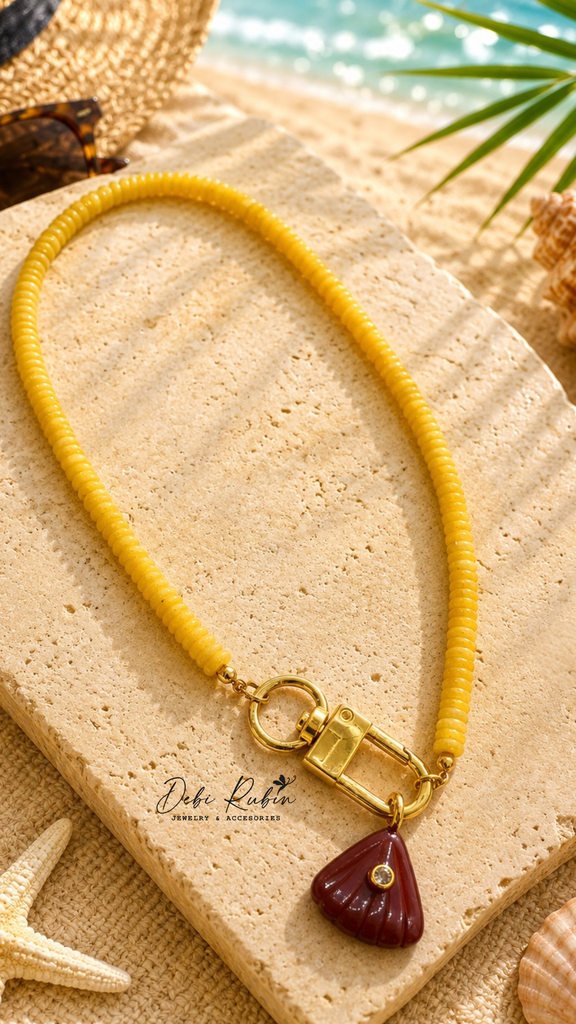 Collar Sandi Amarillo 