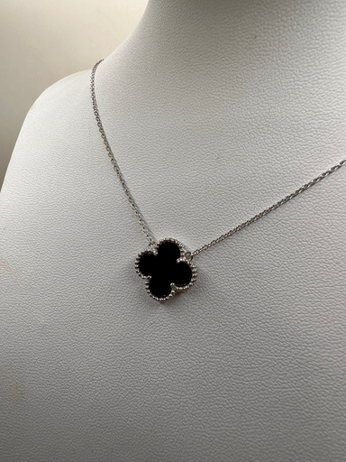 [D. 434] Cadena Trébol Negra 