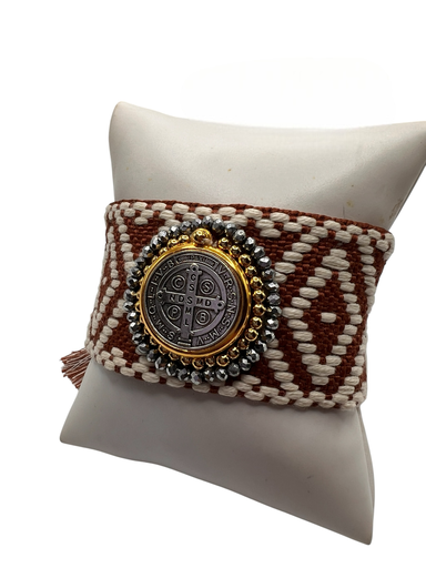 [D. 450] Pulsera San Benito Artesanal 