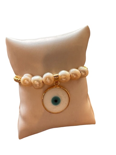 [D. 457] Pulsera Ojo Blanco 