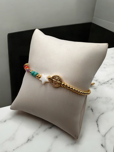 [D. 458] Pulsera San Benito colores 