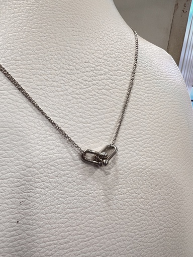 [D. 506] Cadenita Plata Dijes entrelazados