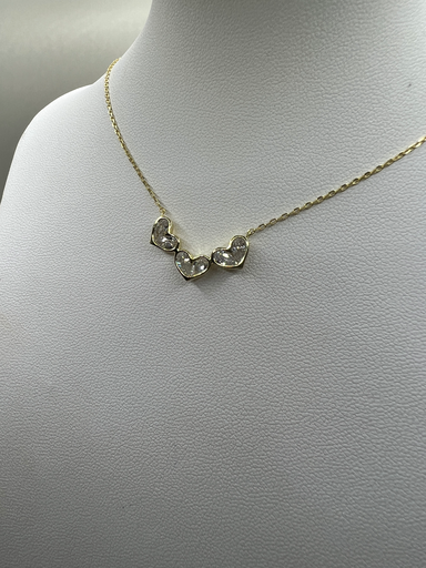 [P- 005] Cadena Tres Corazones 