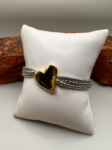 [D.97] Pulsera Corazón  