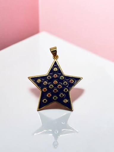 [P- 037] Dije Estrella Esmaltada 