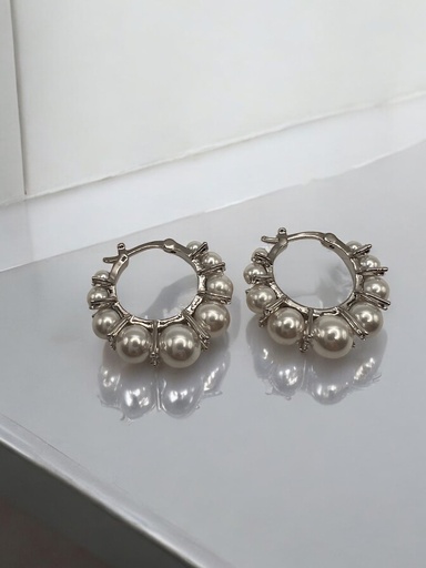 [P- 056] Argollas Perlas Fiesta 