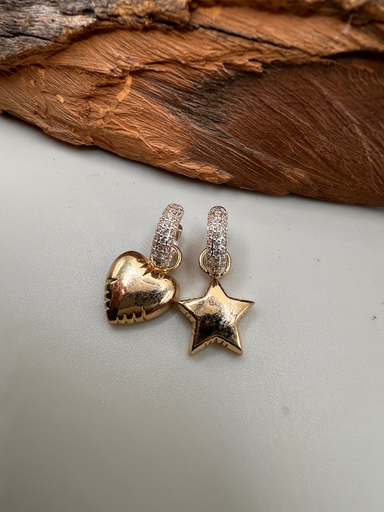 [P- 066] Argolla Corazón & Estrella 