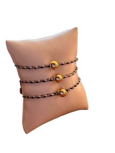 [D. 540] Pulsera Esfera Dorada