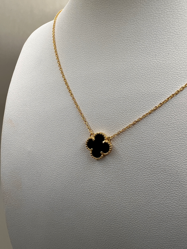 [D. 548] Cadena Trébol Negro