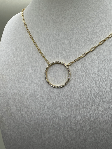 [D. 549] Cadena Circulo Pretty 