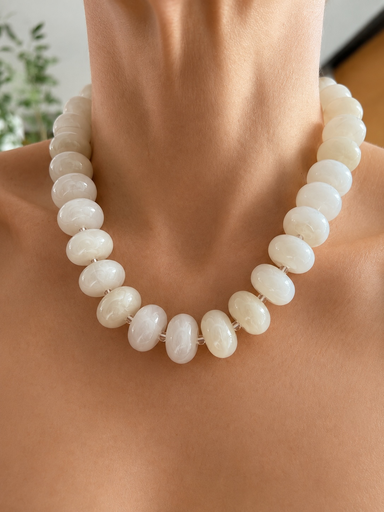 [705] Collar Manantial Marfil 